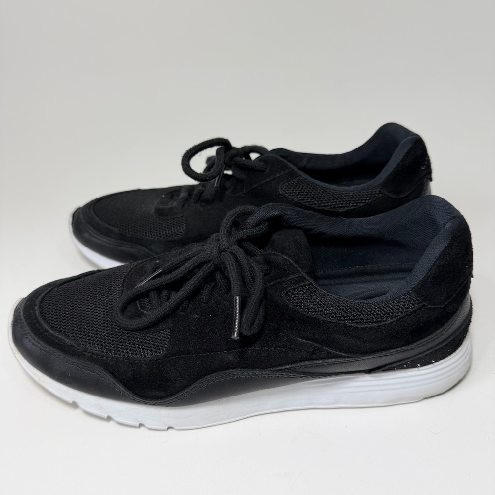 Women’s Cole Haan Grand OS Crosscourt LT Black Sneaker White Sole Size 9